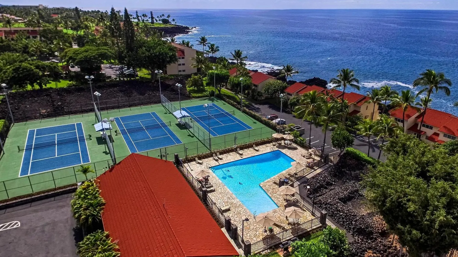 Nyaraló Keauhou Kona Surf & Racquet Club#3-204 Villa Kailua-Kona